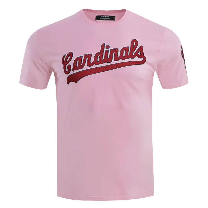 Instant Savings MLB ST. LOUIS CARDINALS CLASSIC CHENILLE MEN'S TOP (PINK)