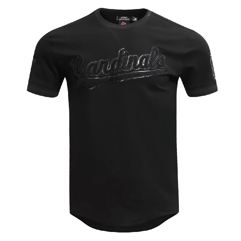 Crazy Savings MLB ST. LOUIS CARDINALS TRIPLE BLACK MEN'S TOP (TRIPLE BLACK)