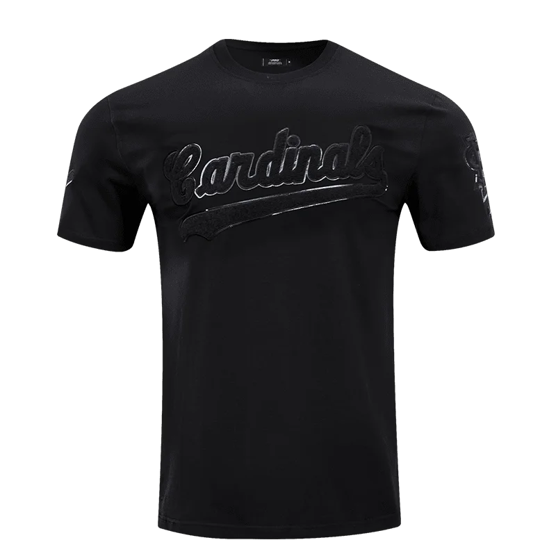 Best Deals MLB ST. LOUIS CARDINALS TRIPLE BLACK MEN'S TOP (TRIPLE BLACK)