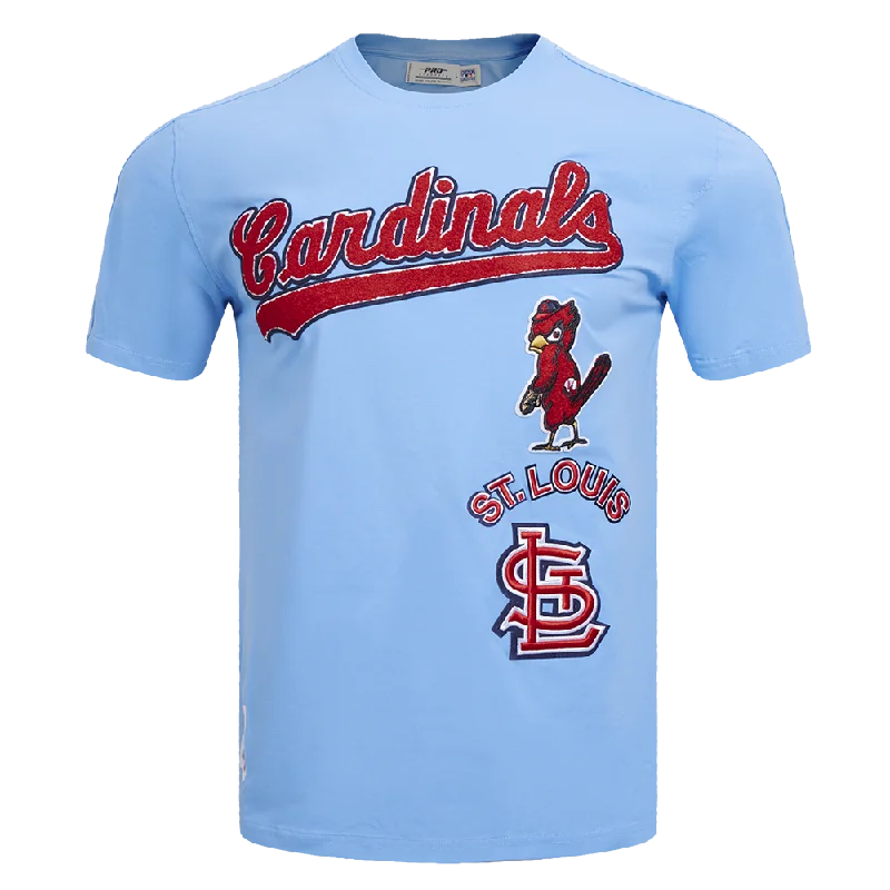 Unmissable Offer MLB ST. LOUIS CARDINALS RETRO CLASSIC MEN'S STRIPED TOP (UNIVERSITY BLUE)