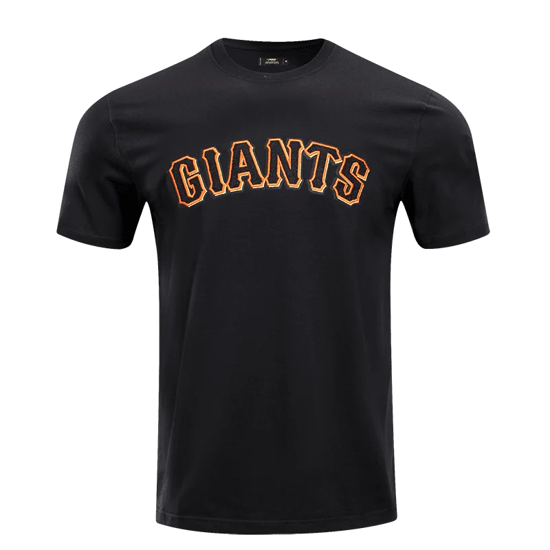 Weekend Deal MLB SAN FRANCISCO GIANTS CLASSIC CHENILLE MEN'S TOP (BLACK)