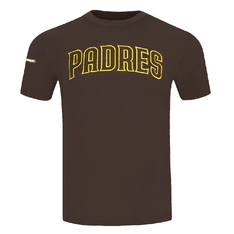 Deep Discounts MLB SAN DIEGO PADRES CLASSIC CHENILLE MEN'S TOP (BROWN)
