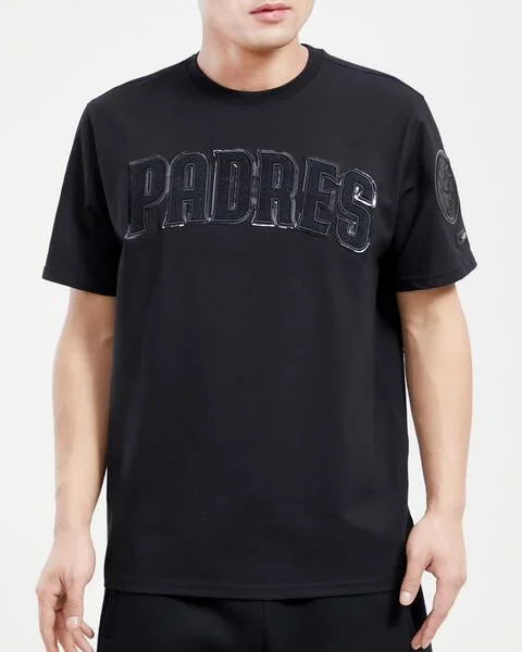 Exclusive Preview MLB SAN DIEGO PADRES TRIPLE BLACK MEN'S TOP (TRIPLE BLACK)