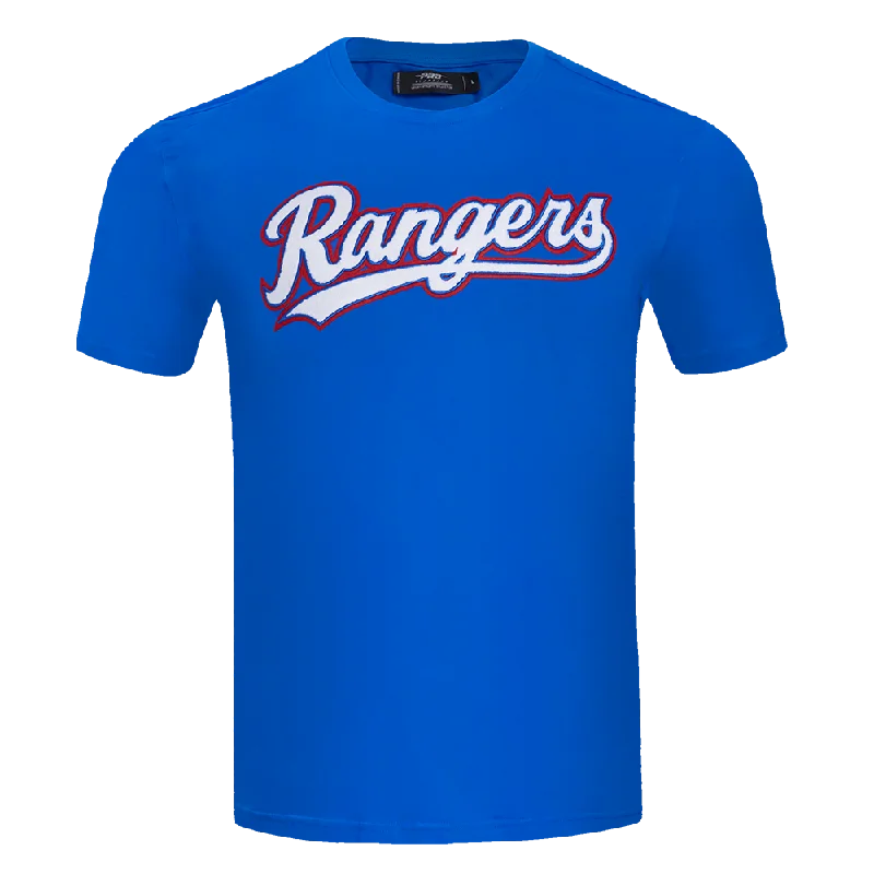 Hot Deal MLB TEXAS RANGERS CLASSIC CHENILLE MEN'S TOP (ROYAL BLUE)