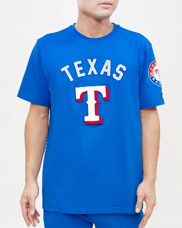Flash Sale MLB TEXAS RANGERS CLASSIC BRISTLE MEN'S TOP (ROYAL BLUE)