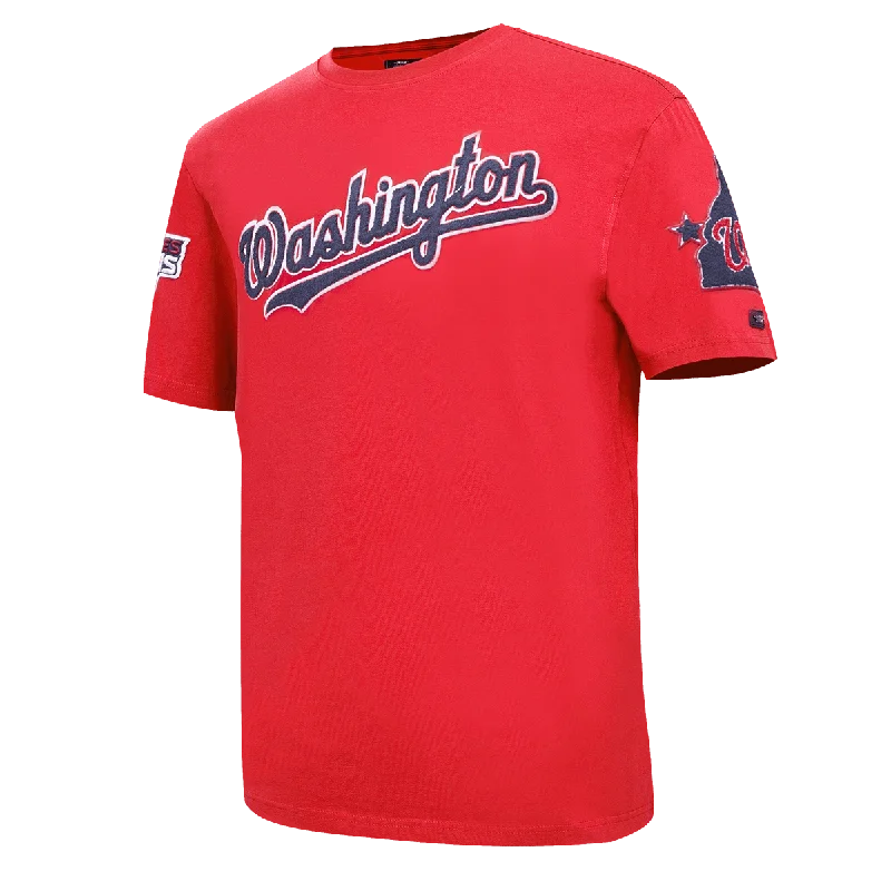 The Best Prices MLB WASHINGTON NATIONALS CLASSIC CHENILLE MEN'S TOP (RED)