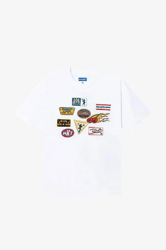 Epic Deals Market Patched T-Shirt - White