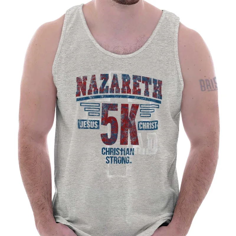 Closeout Sale Nazareth 5k Christian Tank Top