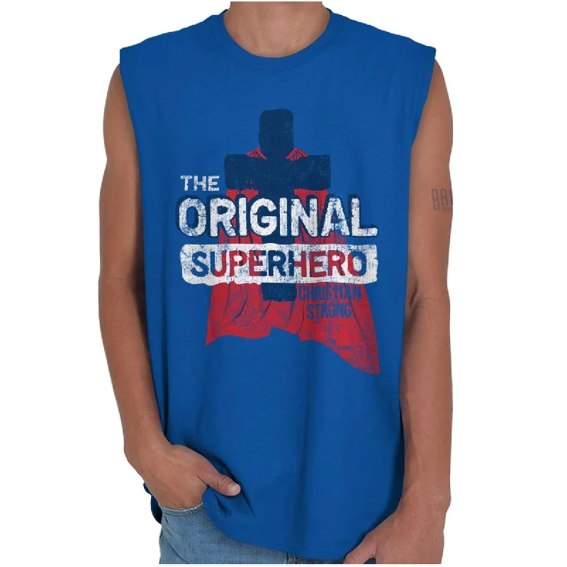 Bargain Alert Original Superhero Sleeveless T-Shirt