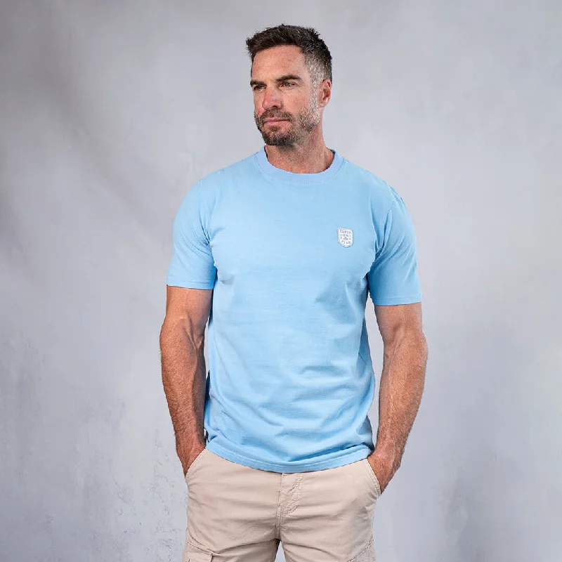 Palm T-Shirt Sky Blue