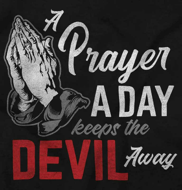 Pray A Day Toddler Ruffle Bottom T-shirt