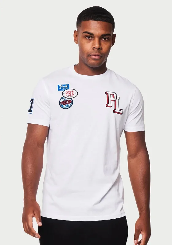 Flash Deals Pre London Seattle Badge T-Shirt, White