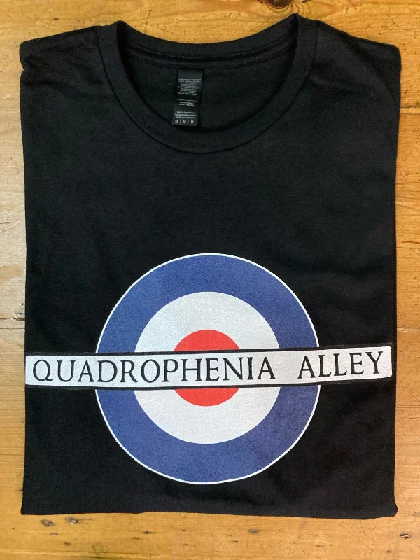 Instant Savings Quadrophenia Alley Men's Exclusive Mod Target Print T-Shirt Black
