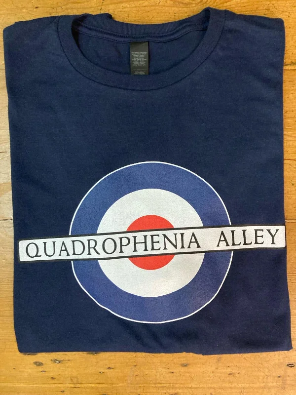 Flash Sale Quadrophenia Alley Men's Exclusive Mod Target Print T-Shirt Navy