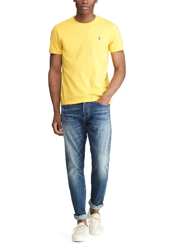 Celebrate the Weekend with Discounts Ralph Lauren Classic T-Shirt, Chrome Yellow