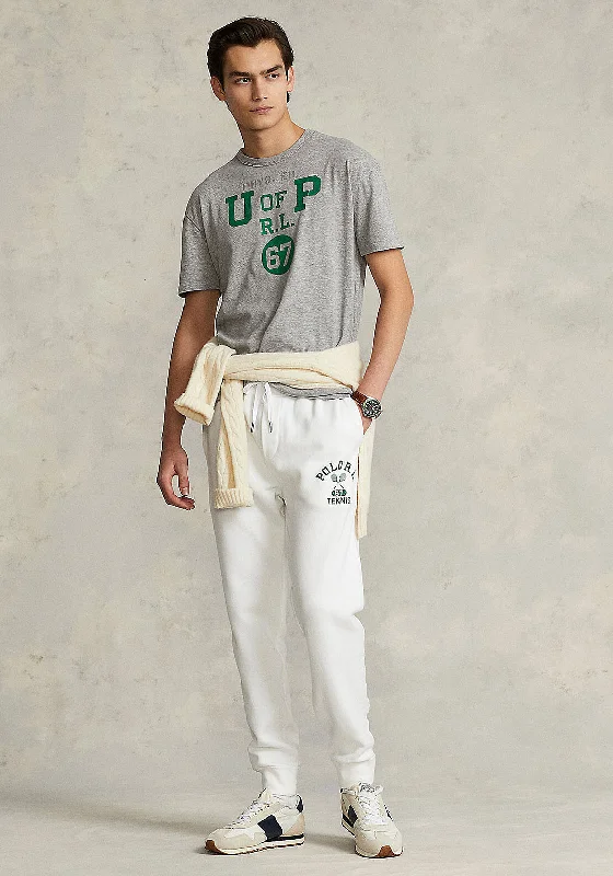 Weekend Deals That Impress Ralph Lauren Jersey Graphic Classic Fit T-Shirt, Andover Heather