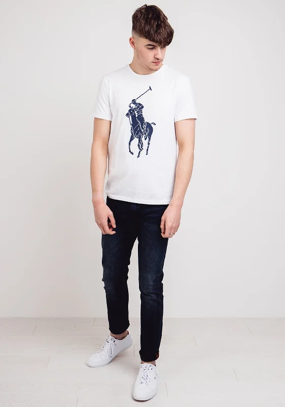 Weekend Offers That Excite Ralph Lauren Large Logo Print T-Shirt, White
