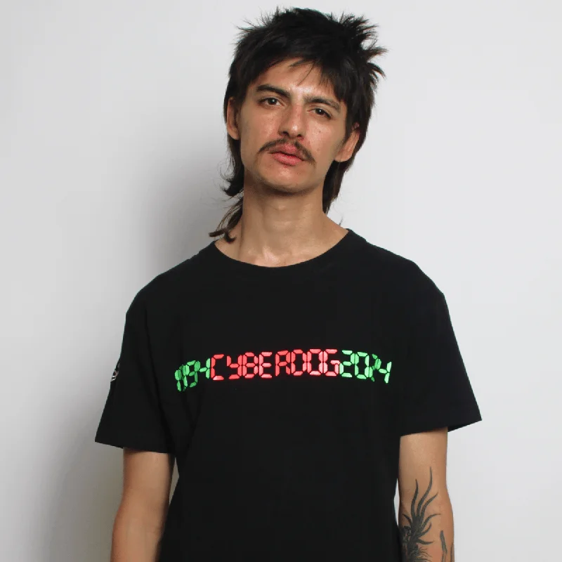 Crazy Savings RAVE ON T-SHIRT BLACK MENS