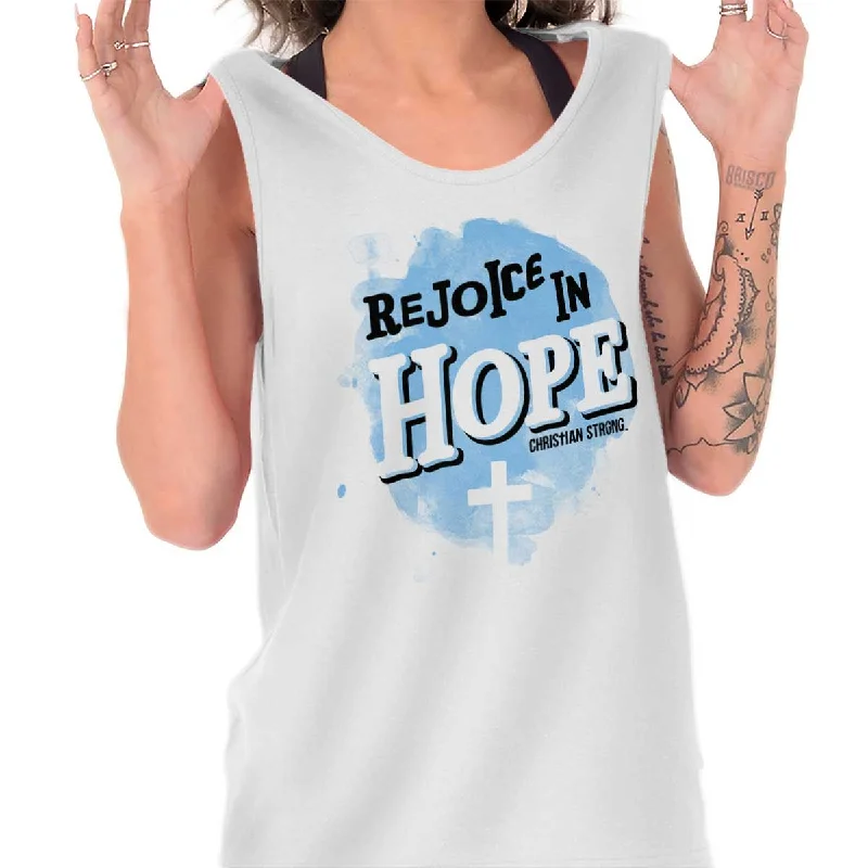 Take Advantage Rejoice in Hope Tank Top