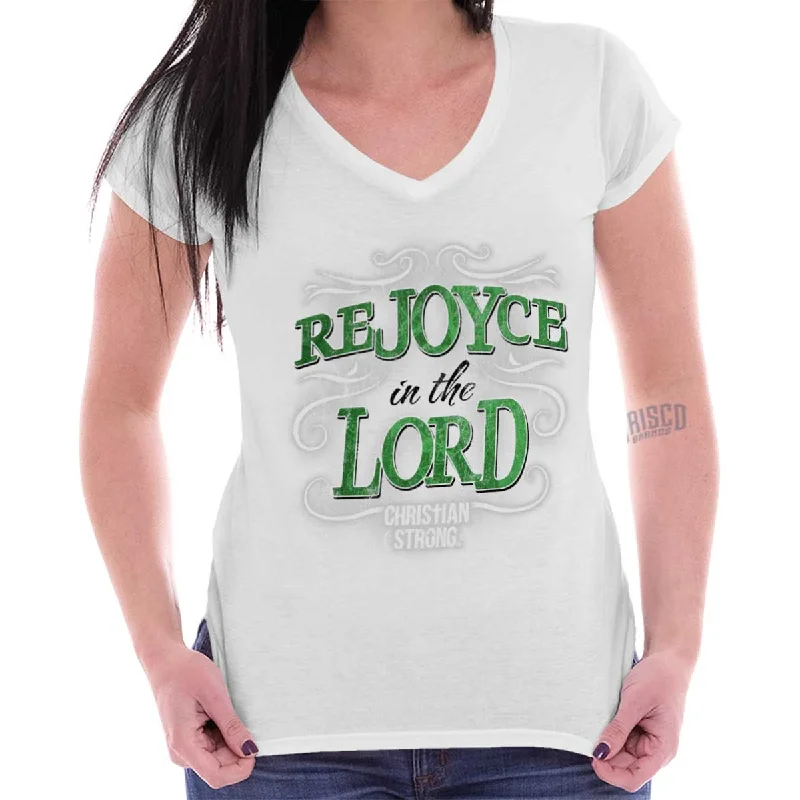 Rejoyce Junior Fit V-Neck T-Shirt