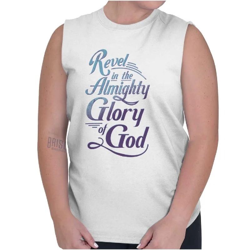 Stock Clearance Revel in the Almighty Sleeveless T-Shirt