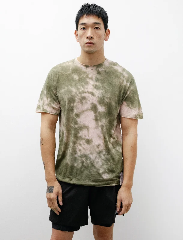 Deal Alert Cloud Merino T-shirt Aloha Tie-Dye