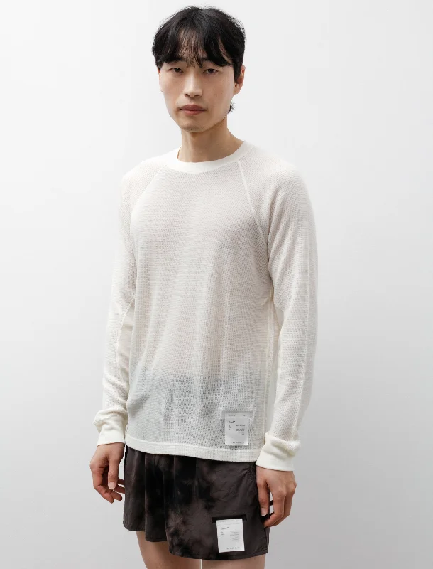 Can't Be Beat Cloud Merino Waffle Base Layer Silver Birch