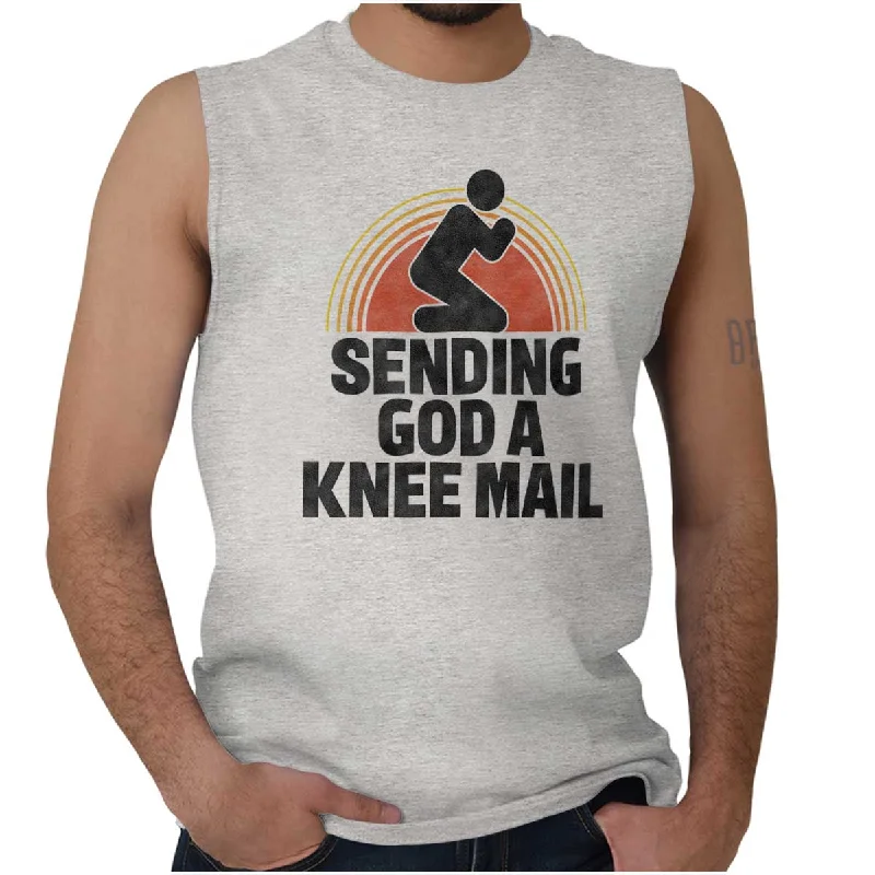 Weekend Specials to Enjoy Sending God A Knee Mail Sleeveless T Shirt