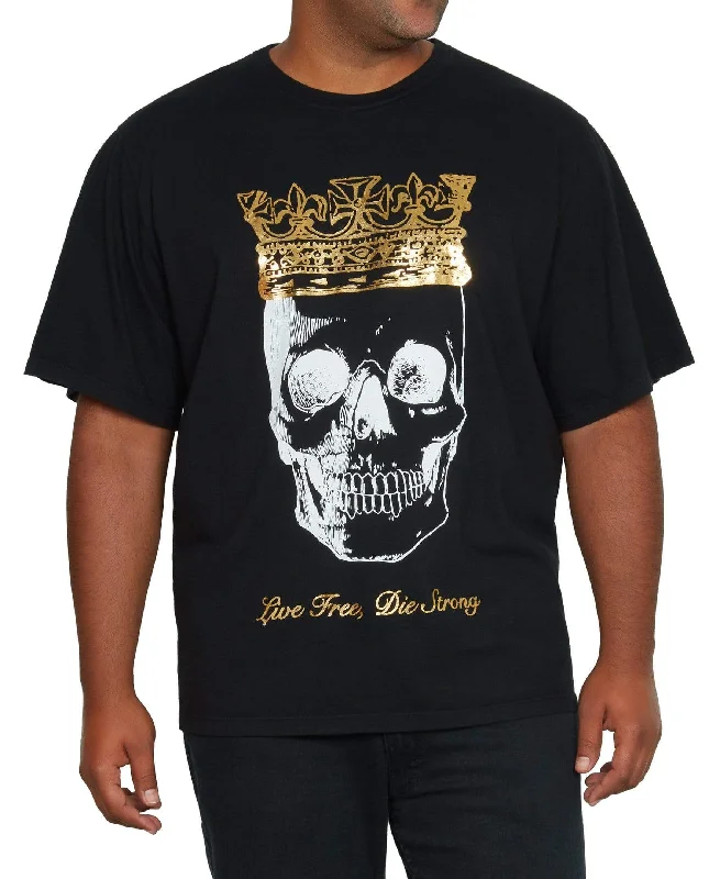 Weekend Discounts to Enjoy Skull Face Print T-Shirt