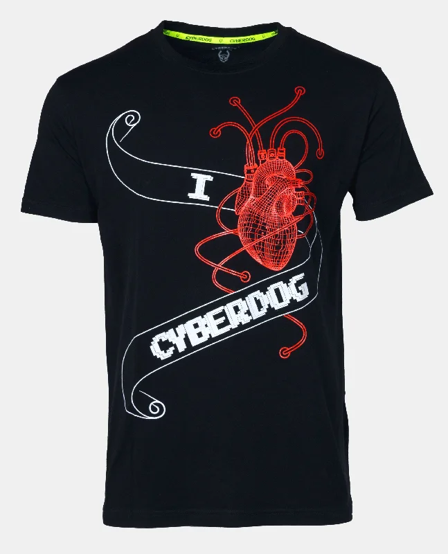 Shop the Weekend Away MENS I HEART CYBERDOG T-SHIRT