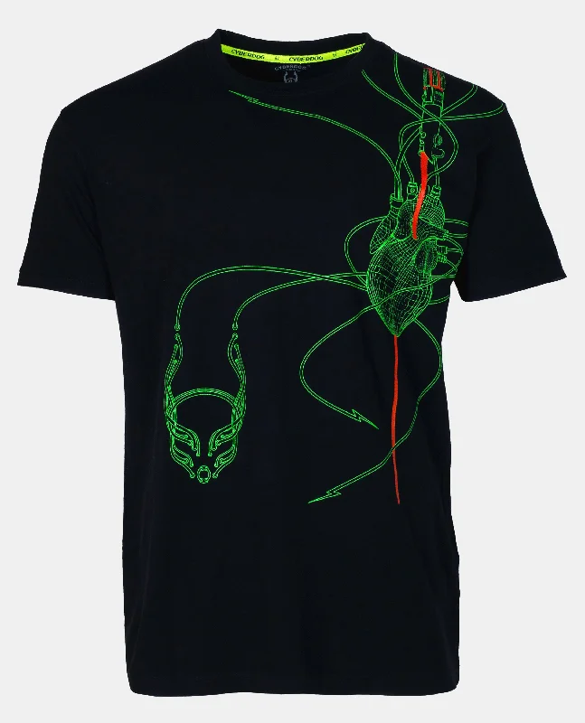 Exclusive Deal MENS LIGHT SABER HEART T-SHIRT