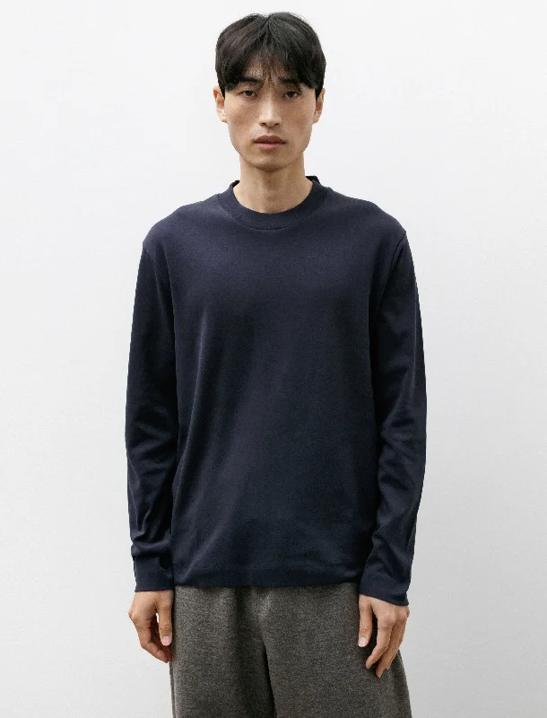 Weekend Discounts to Celebrate Heavyweight LS T-Shirt Navy