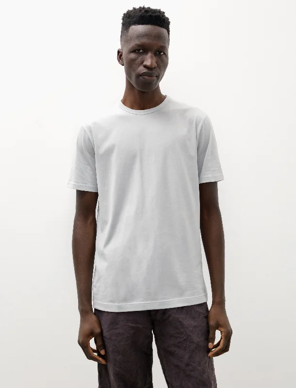 Mega Sale SS Crew Neck T-Shirt Winter Sky
