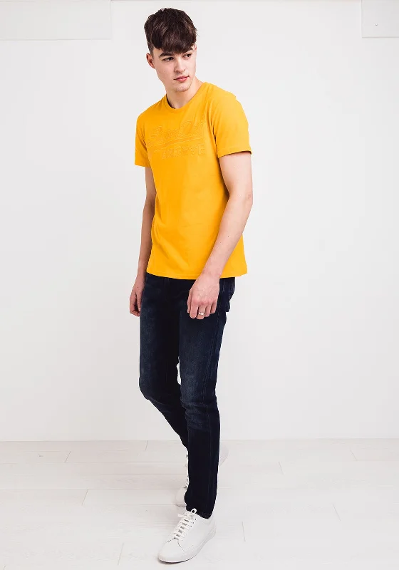 Weekend Discounts to Celebrate Superdry Classic Embroidered T-Shirt, Gold