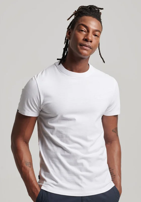 Take Advantage Superdry Vintage Logo Embroidered T-Shirt, Optic