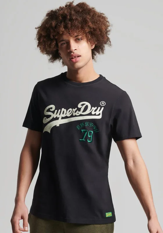 Special Savings Superdry Vintage Logo Interest T-Shirt, Black