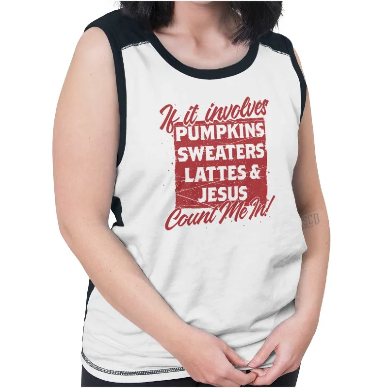 One-DAY Sale Sweater Weather Contrast Tank Top