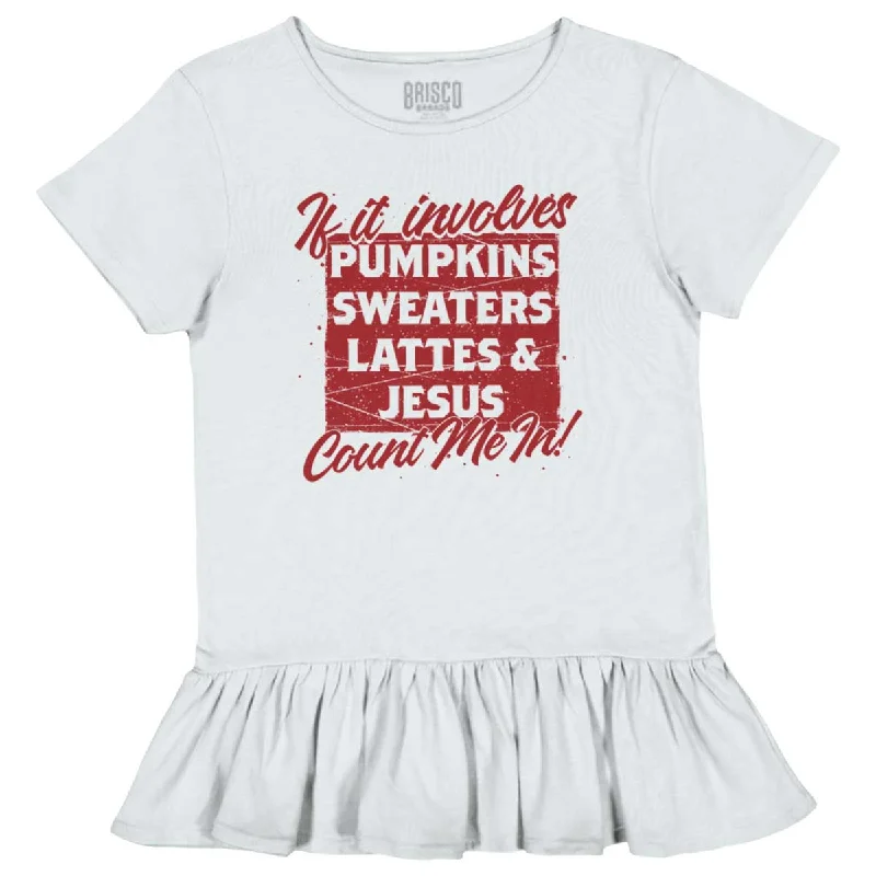 Sweater Weather Toddler Ruffle Bottom T-shirt