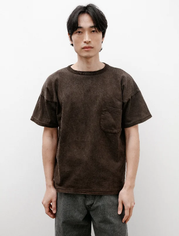 Fantastic Offers Lot 601 Tee Shirt Mud Dyed Brown