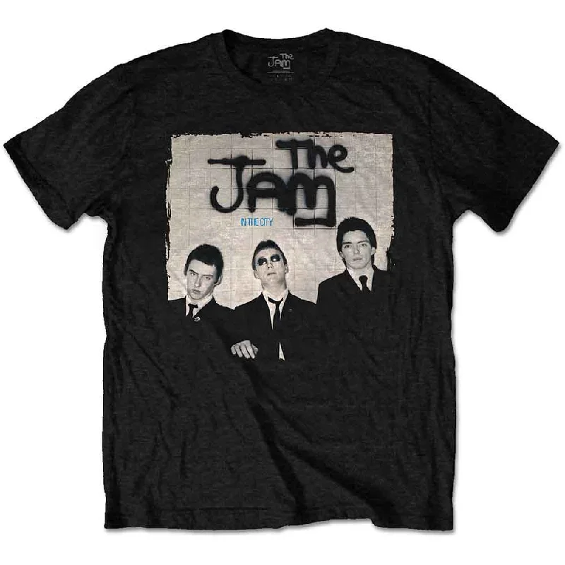 Unwind with Weekend Discounts The Jam Official In The City T Shirt Black
