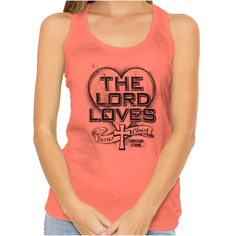 Shop the Weekend Away The Lord Loves Racerback Tank