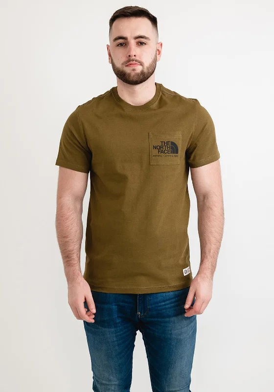 Mega Sale The North Face Berkeley California T-Shirt, Military Olive