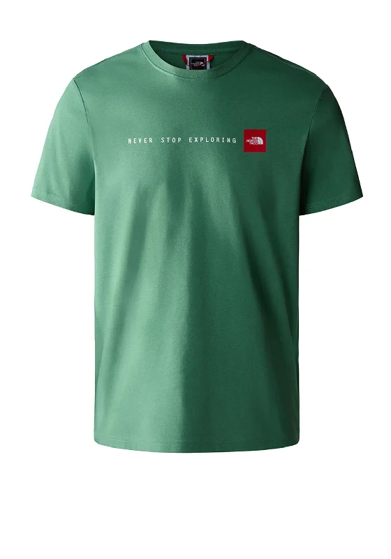 Overstock Clearance The North Face Mens NSE T-Shirt, Deep Grass Green