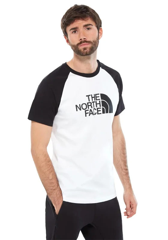 Big Discounts The North Face Raglan Easy T-Shirt, White & Black