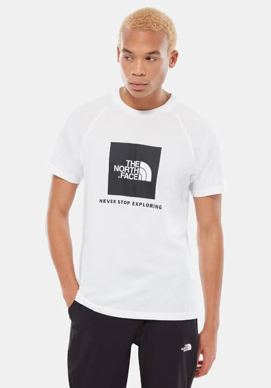 Amazing Deals The North Face Raglan Redbox T-Shirt, White
