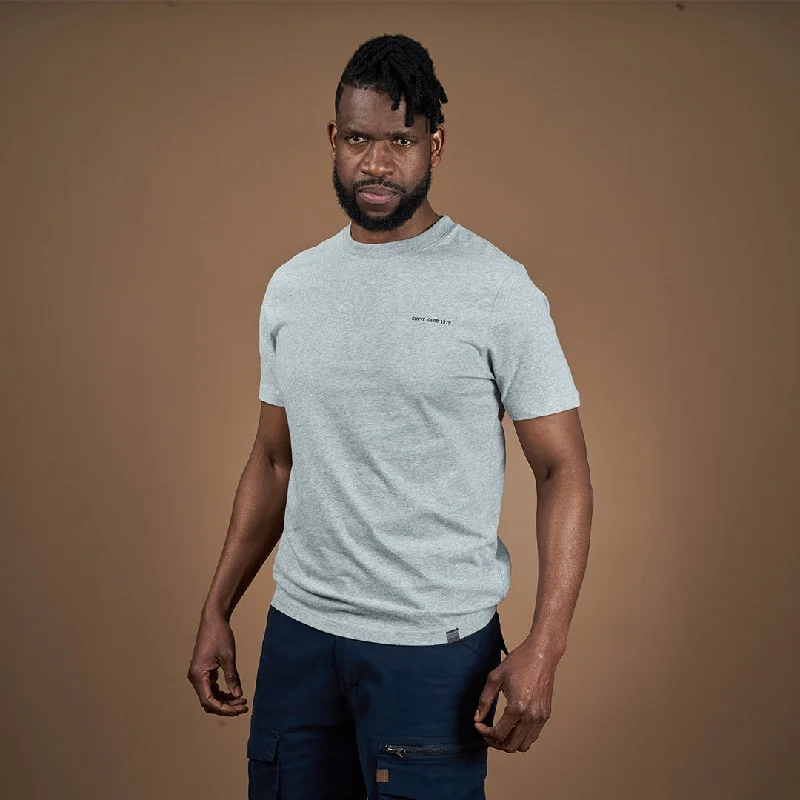 The Turbine T-Shirt S/Sleeve Grey Melange