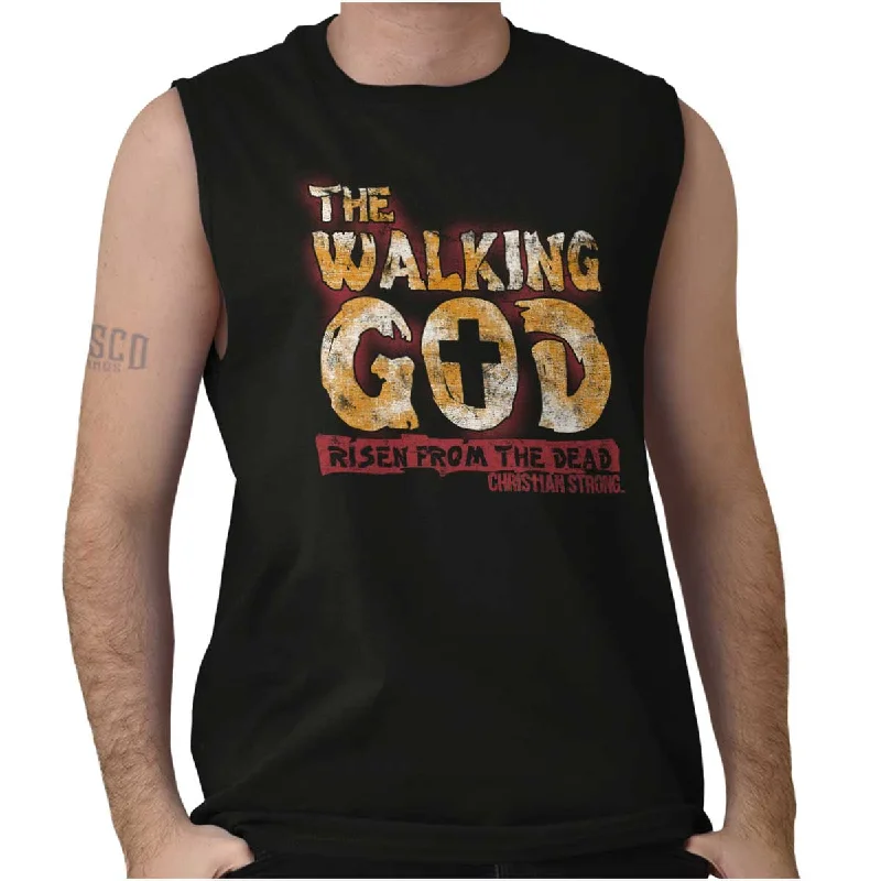 Price Drop The Walking God Sleeveless T-Shirt