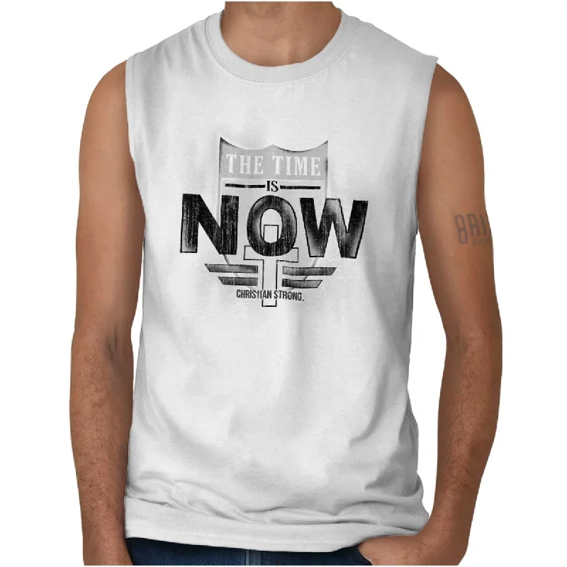 Limited Time Time is Now Sleeveless T-Shirt