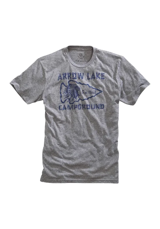 Weekend Offers That Dazzle Tin Haul Mens Arrow Lake Campground Grey Cotton Blend S/S T-Shirt Weekend Offers That Dazzle Tin Haul Mens Arrow Lake Campground Grey Cotton Blend S/S T-Shirt