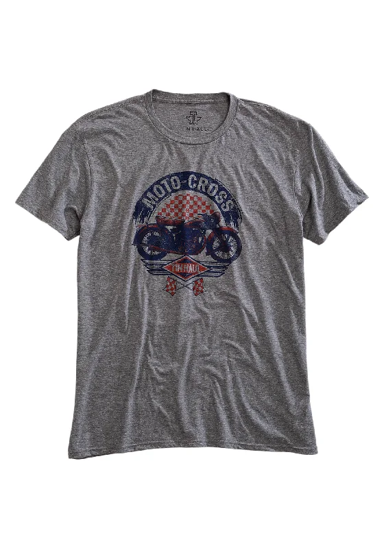 Weekend Specials to Delight Tin Haul Mens Moto Cross Motorcycle Grey 100% Cotton S/S T-Shirt Weekend Specials to Delight Tin Haul Mens Moto Cross Motorcycle Grey 100% Cotton S/S T-Shirt